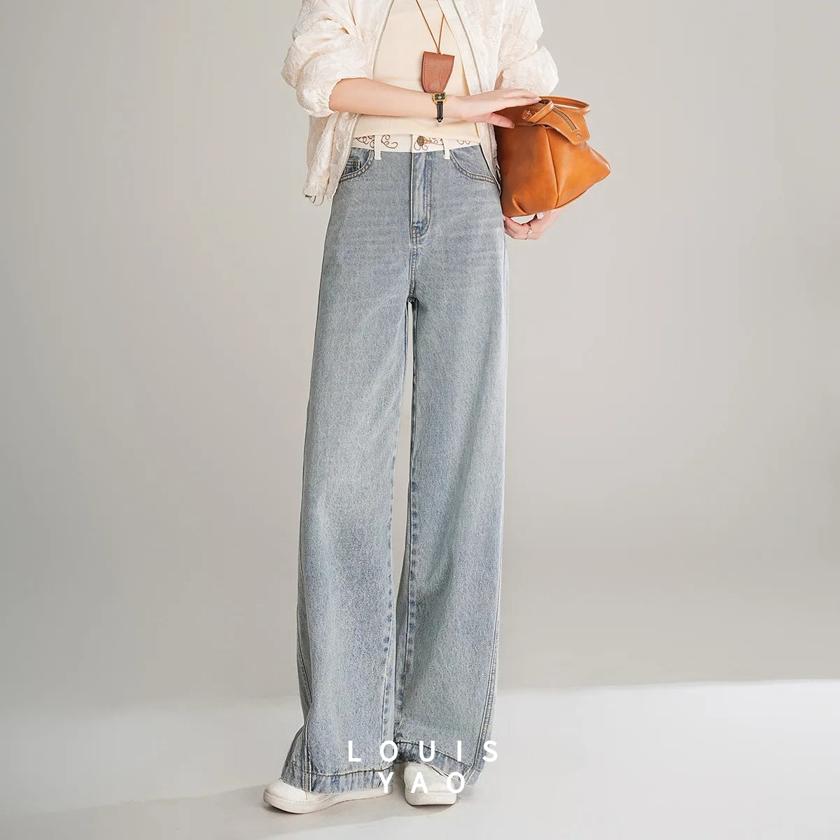 Summer Clothing Reviews - Pantalones Vaqueros LOUISYAO Retro de Color