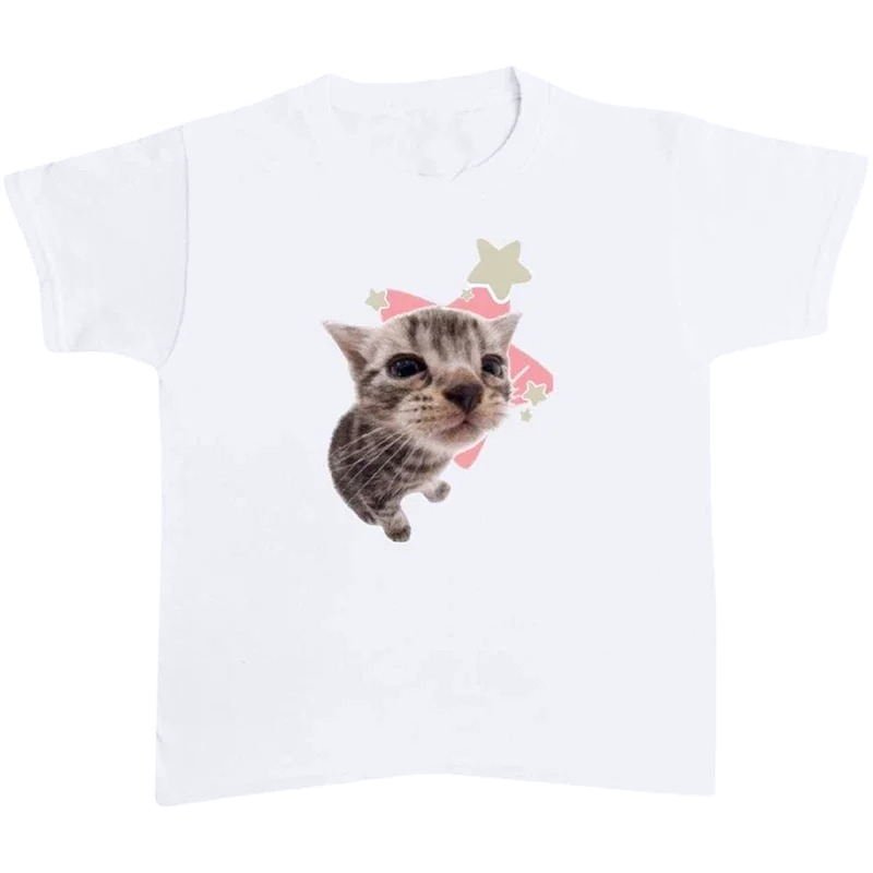 Summer Clothing Reviews - Camiseta Casual Gótica de Moda para
