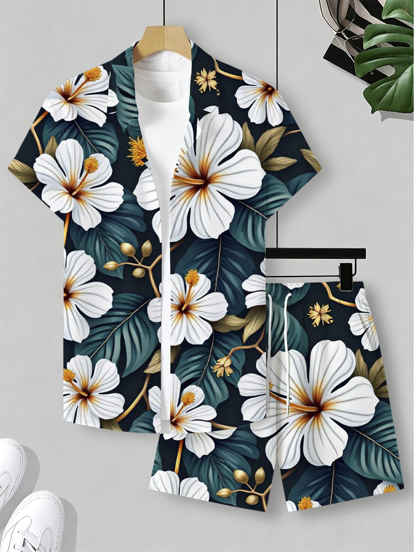 Summer Clothing Shops - Conjuntos de Camiseta para Hombre, Primavera/Verano