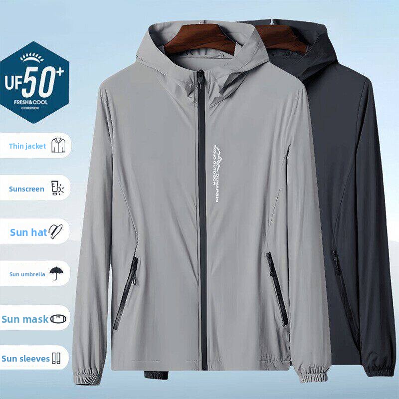 Summer Youth Clothing - Chaqueta Ligera Transpirable con Protección UV