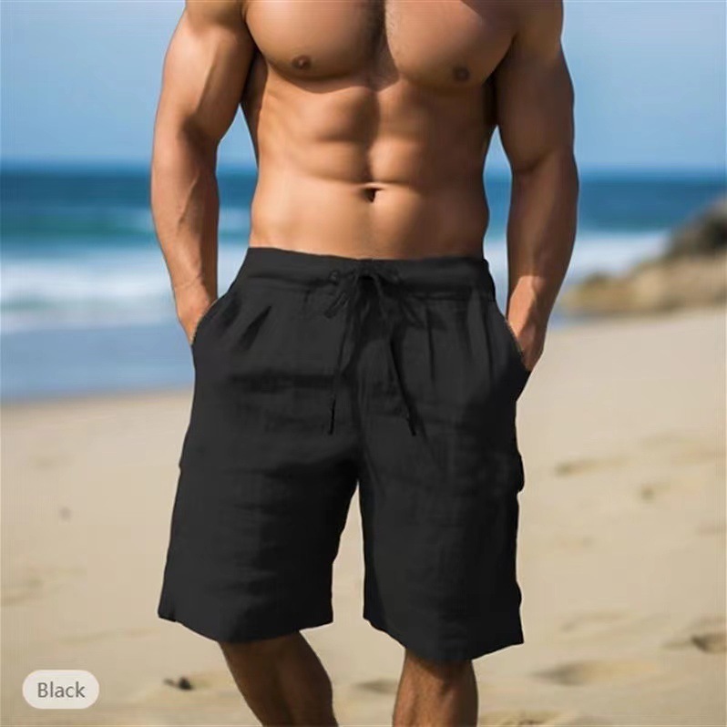 Pantalones Cortos de Lino y Al - Linen Shorts Men reseña y precio