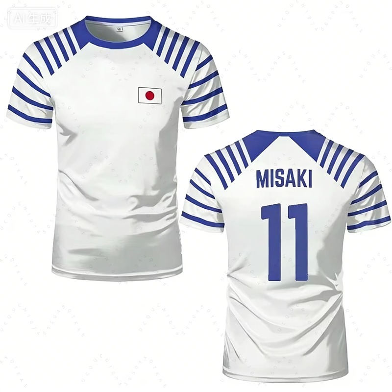 Camiseta de Anime Captain Tsub - Japan Summer Clothing Women reseña y precio