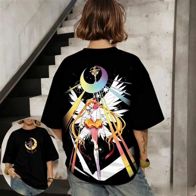 Camiseta de Manga Corta Casual - Japan Summer Clothing Women reseña y precio