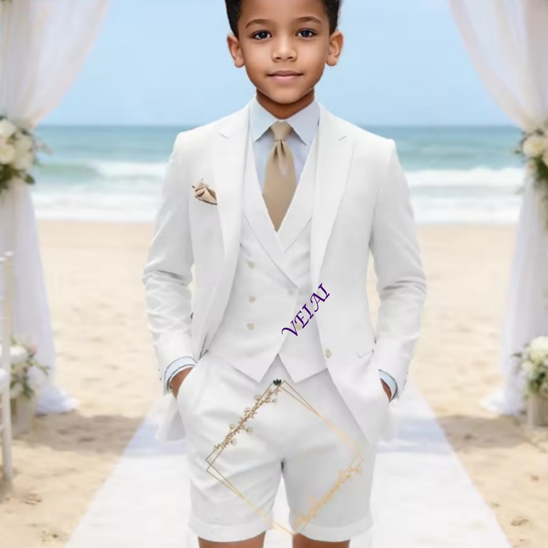 Traje de lino clásico de tres  - Linen Shorts Men reseña y precio