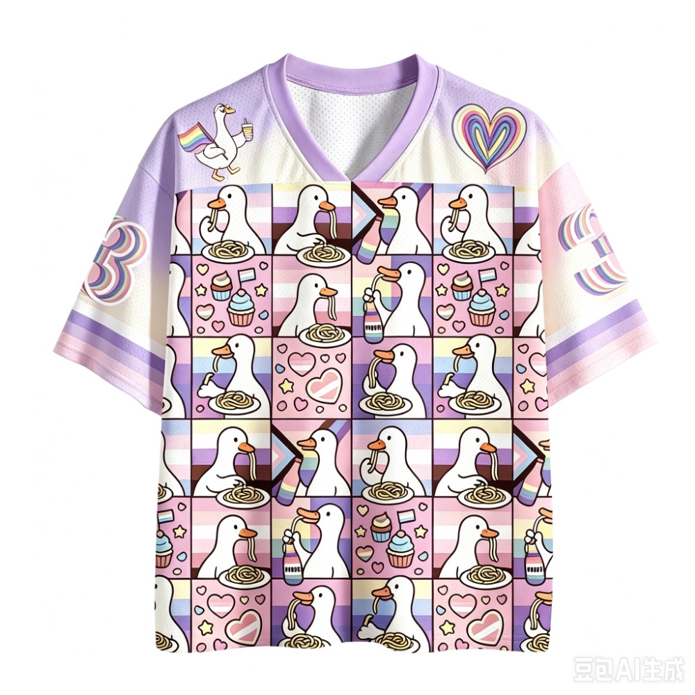 Camiseta con cuello en V para  - Summer Duck Clothing reseña y precio