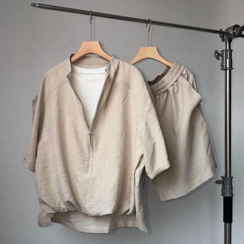 Conjuntos de 2 Piezas de Veran - Linen Shorts Men reseña y precio