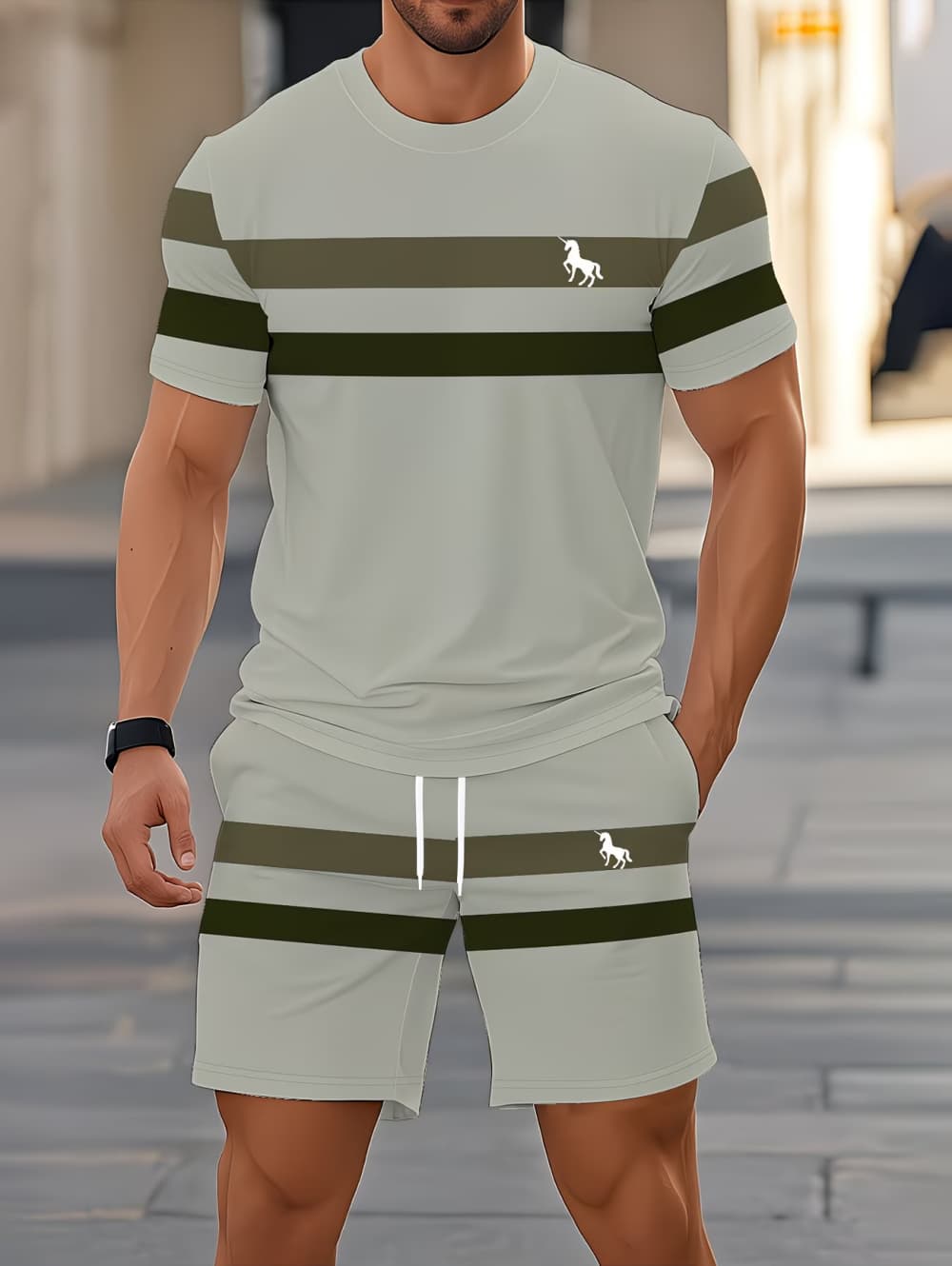 Conjuntos de verano para hombr - Summer Youth Clothing reseña y precio