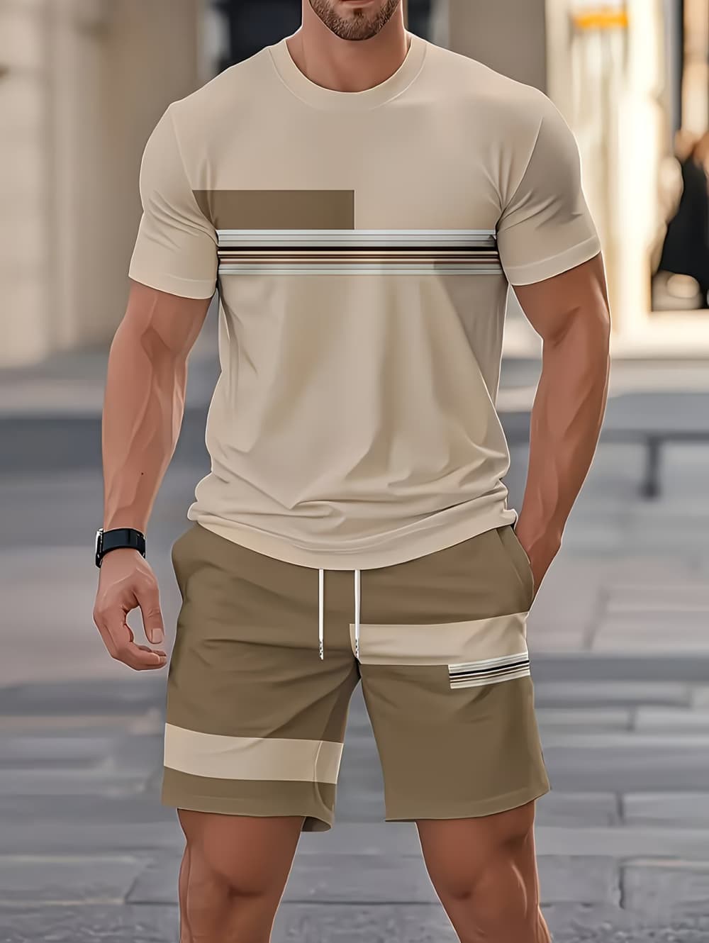 Conjuntos de verano para hombr - Summer Youth Clothing reseña y precio