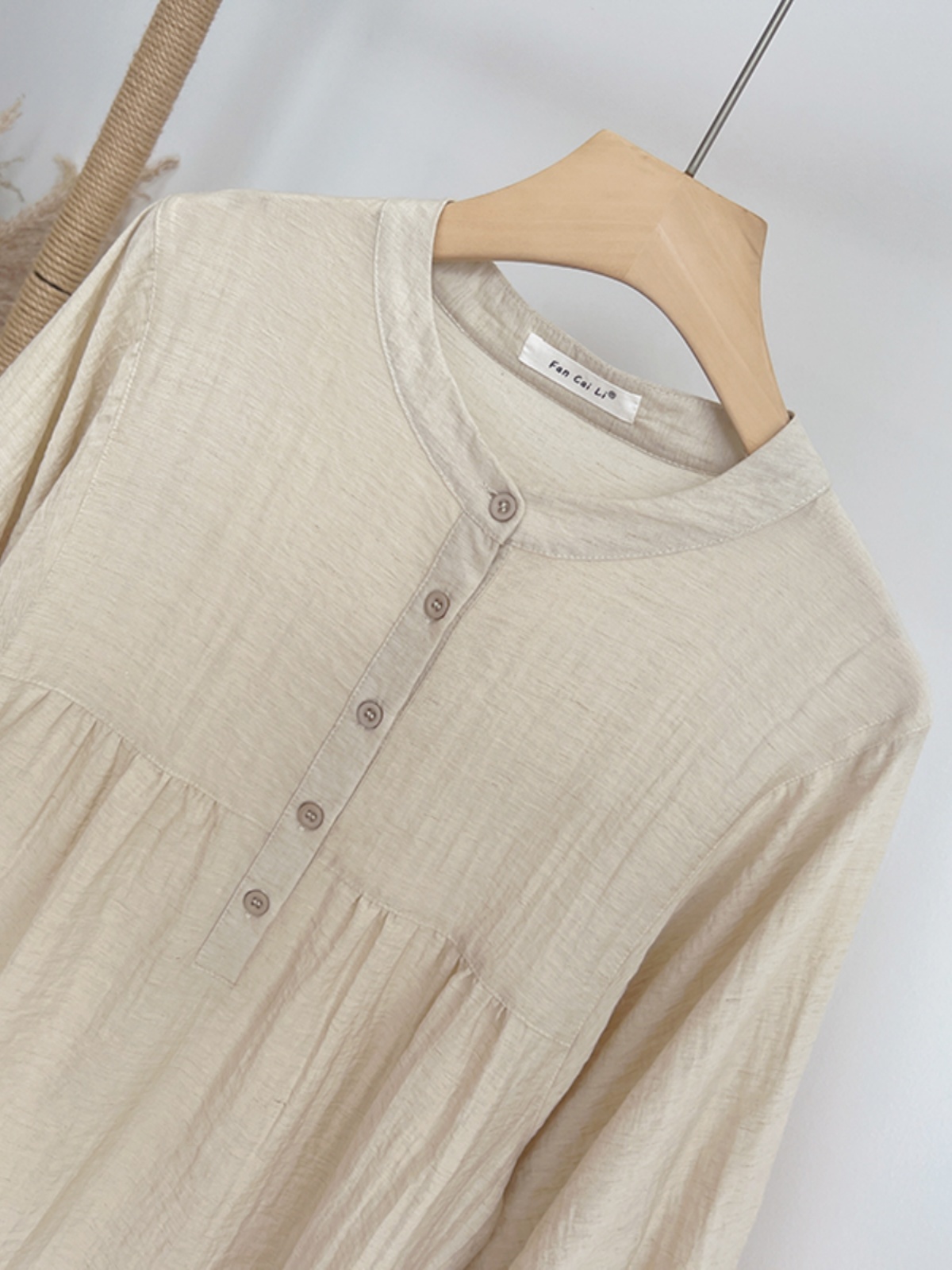 Camisas sueltas de cuello redo - Japan Summer Clothing Women reseña y precio
