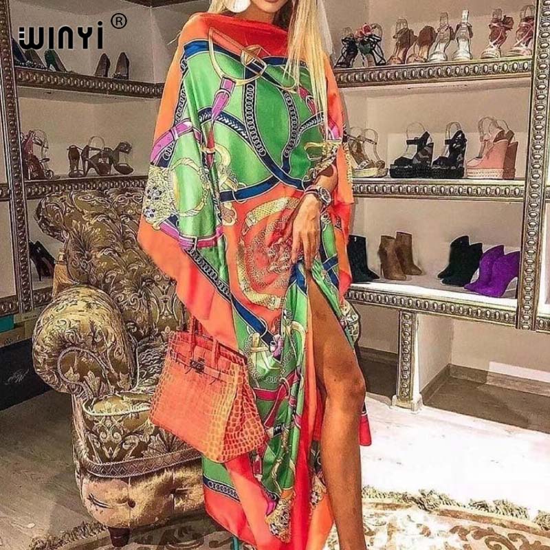 Vestido largo de seda estampad - Summer Clothing Recommendations reseña y precio