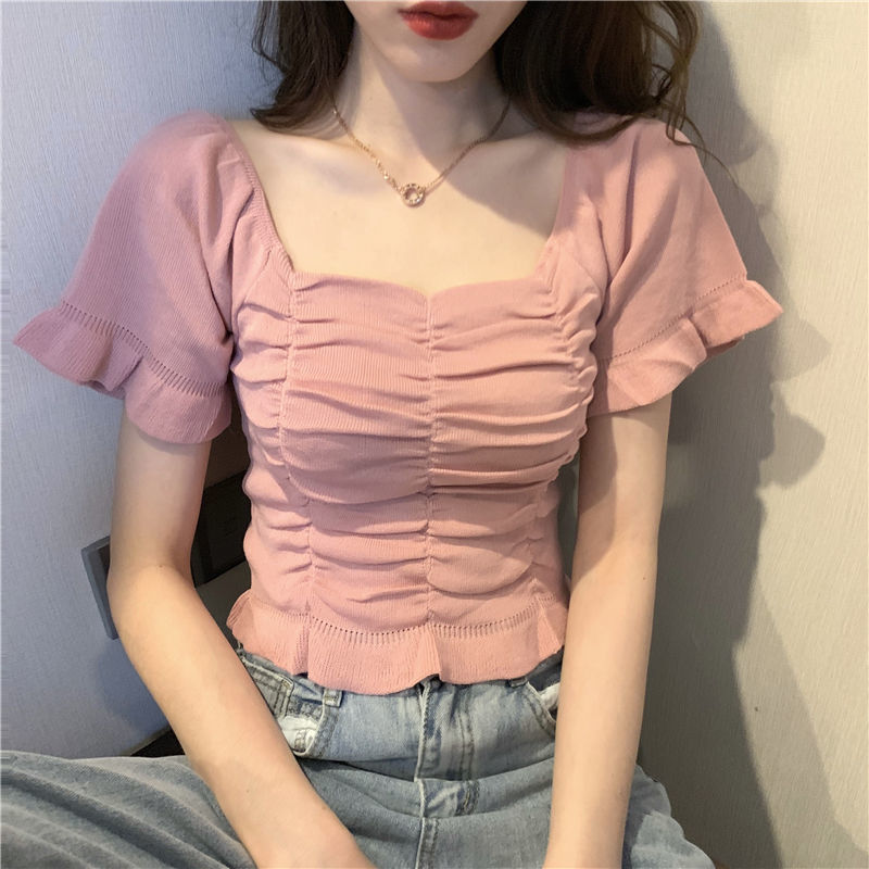 Blusa de punto a la moda para  - Summer Youth Clothing reseña y precio