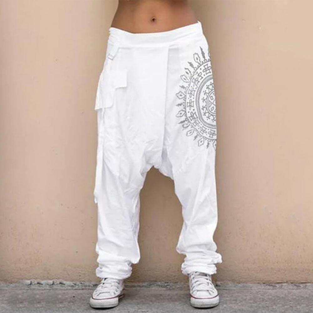 Pantalones holgados con estamp - Summer Clothing Drop reseña y precio