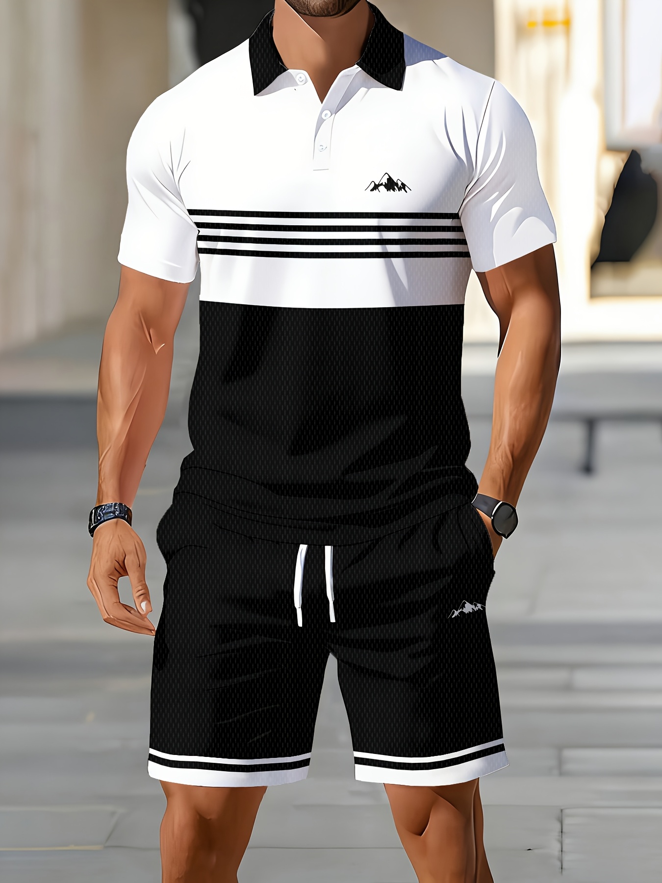 Conjunto de Polo para Hombre V - Summer Clothing Shops reseña y precio