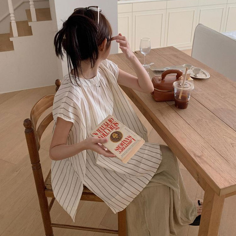 Blusa Casual a Rayas para Muje - Summer Clothing Drop reseña y precio