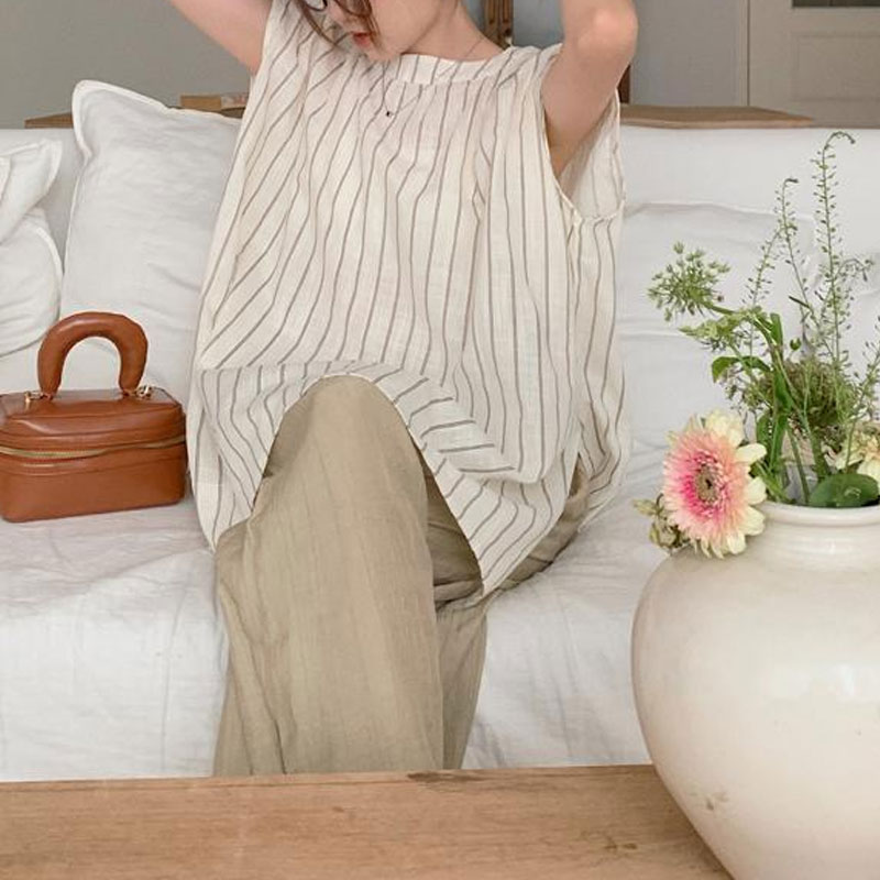 Blusa Casual a Rayas para Muje - Summer Clothing Drop reseña y precio